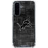 NFL Detroit Lions Black & White Galaxy A36 5G Clear Case