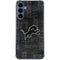 NFL Detroit Lions Black & White Galaxy A55 5G Clear Case