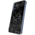 NFL Detroit Lions Black & White Galaxy A55 5G Clear Case