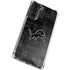 NFL Detroit Lions Black & White Galaxy S22 Clear Case