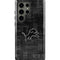 NFL Detroit Lions Black & White Galaxy S23 Ultra Pro Case