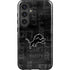 NFL Detroit Lions Black & White Galaxy S25 Impact Case