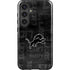NFL Detroit Lions Black & White Galaxy S25 Plus Impact Case