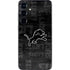 NFL Detroit Lions Black & White Galaxy S24 Plus Skin