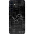 NFL Detroit Lions Black & White Galaxy S25 Skin