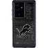 NFL Detroit Lions Black & White Galaxy S24 Ultra Waterproof Case