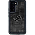 NFL Detroit Lions Black & White Galaxy S24 Waterproof Case