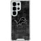 NFL Detroit Lions Black & White Galaxy S25 Ultra Clear Case