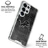 NFL Detroit Lions Black & White Galaxy S26 Ultra Clear Case