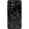 NFL Detroit Lions Black & White Galaxy S26 Ultra Impact Case