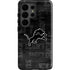 NFL Detroit Lions Black & White Galaxy S26 Ultra Impact Case
