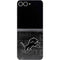 NFL Detroit Lions Black & White Galaxy Z Flip6 Skin