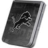 NFL Detroit Lions Black & White Galaxy Z Flip6 Skin