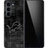 NFL Detroit Lions Black & White Galaxy Z Fold5 5G Skin