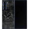 NFL Detroit Lions Black & White Galaxy Z Fold6 Skin