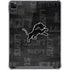 NFL Detroit Lions Black & White iPad Cases