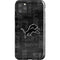 NFL Detroit Lions Black & White iPhone Cases