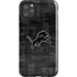 NFL Detroit Lions Black & White iPhone Cases