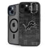 NFL Detroit Lions Black & White iPhone 14 Kickstand Case