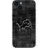 NFL Detroit Lions Black & White iPhone Skins