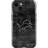 NFL Detroit Lions Black & White iPhone 15 Impact Case