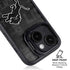 NFL Detroit Lions Black & White iPhone 15 Kickstand Case