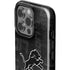NFL Detroit Lions Black & White iPhone 15 Pro Impact Case
