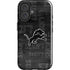 NFL Detroit Lions Black & White iPhone 16 Impact Case