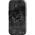 NFL Detroit Lions Black & White iPhone 16 Plus Magsafe Impact Case
