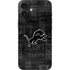 NFL Detroit Lions Black & White iPhone 16 Plus Skin
