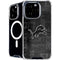 NFL Detroit Lions Black & White iPhone 16 Pro MagSafe Case