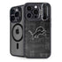 NFL Detroit Lions Black & White iPhone 16 Pro Max Kickstand Case