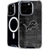 NFL Detroit Lions Black & White iPhone 16 Pro Max MagSafe Case