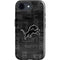NFL Detroit Lions Black & White iPhone 16e Impact Case