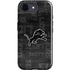 NFL Detroit Lions Black & White iPhone 16e Impact Case