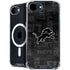 NFL Detroit Lions Black & White iPhone 16e MagSafe Case