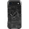 NFL Detroit Lions Black & White iPhone 17 Air Clear Case