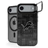 NFL Detroit Lions Black & White iPhone 17 Air Kickstand Case