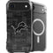 NFL Detroit Lions Black & White iPhone 17 Air MagSafe Case