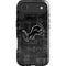 NFL Detroit Lions Black & White iPhone 17 Air Magsafe Impact Case