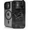 NFL Detroit Lions Black & White iPhone 17 Kickstand Case