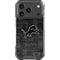 NFL Detroit Lions Black & White iPhone 17 Pro Clear Case