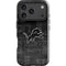 NFL Detroit Lions Black & White iPhone 17 Pro Impact Case