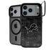 NFL Detroit Lions Black & White iPhone 17 Pro Kickstand Case
