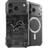 NFL Detroit Lions Black & White iPhone 17 Pro MagSafe Case