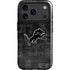 NFL Detroit Lions Black & White iPhone 17 Pro Magsafe Impact Case