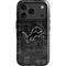 NFL Detroit Lions Black & White iPhone 17 Pro Max Magsafe Impact Case