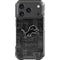 NFL Detroit Lions Black & White iPhone 18 Pro Clear Case