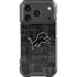 NFL Detroit Lions Black & White iPhone 18 Pro Clear Case