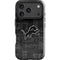 NFL Detroit Lions Black & White iPhone 18 Pro Impact Case